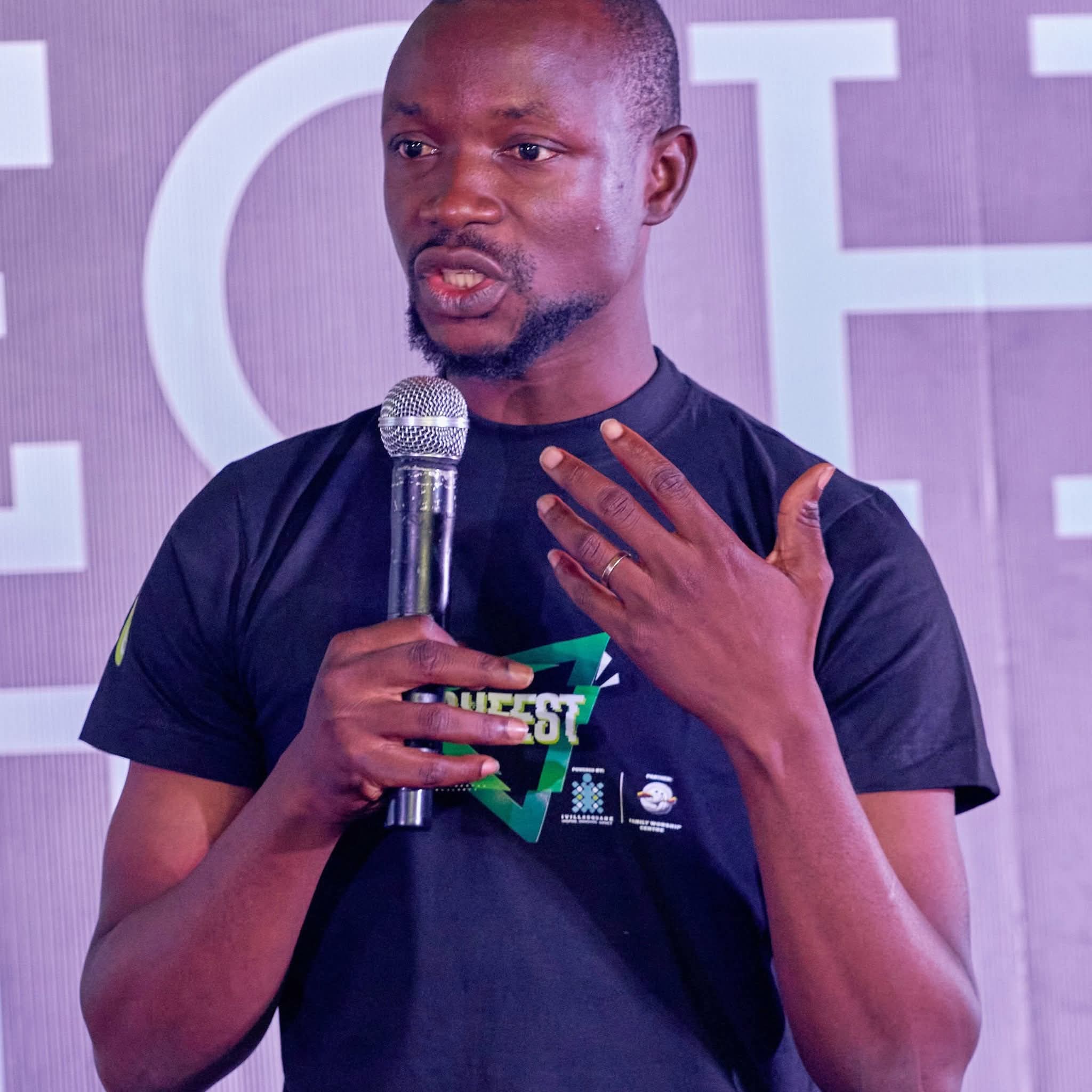 Portrait of Gabriel Adinga, Director of Technology at LIFE 101